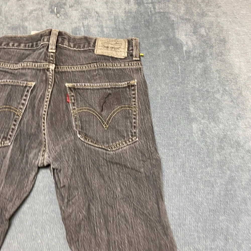 VTG Levi's 510 Jeans Boys 18 Reg 29x29 Gray Denim Cotton Stretch Super Skinny
